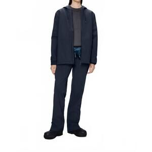 NEW RAINS suva long rain jacket in navy
